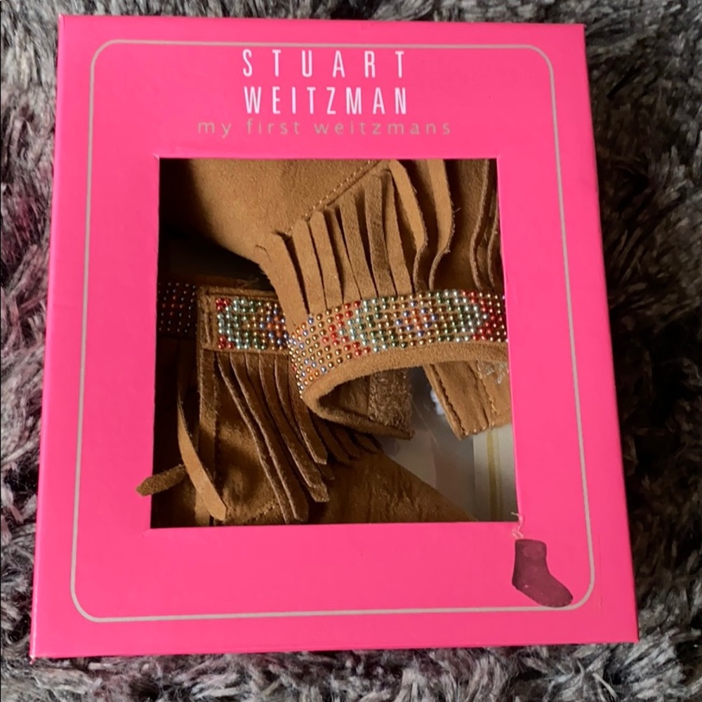 Stuart Weitzman Baby Poco Moccasin